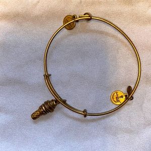 Alex and Ani Gold Ice Cream Bracelet